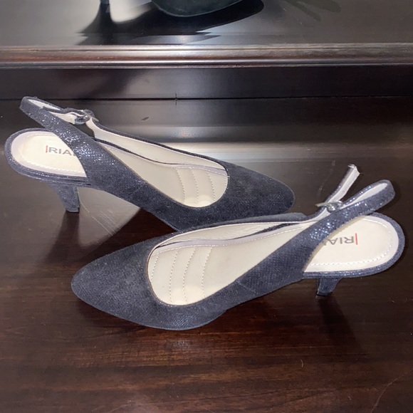 RIALTO 1.5 black heels - Picture 2 of 8